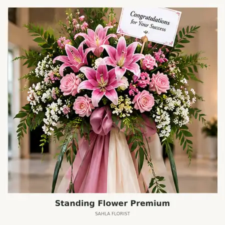 Standing Flowers Payung Sekaki